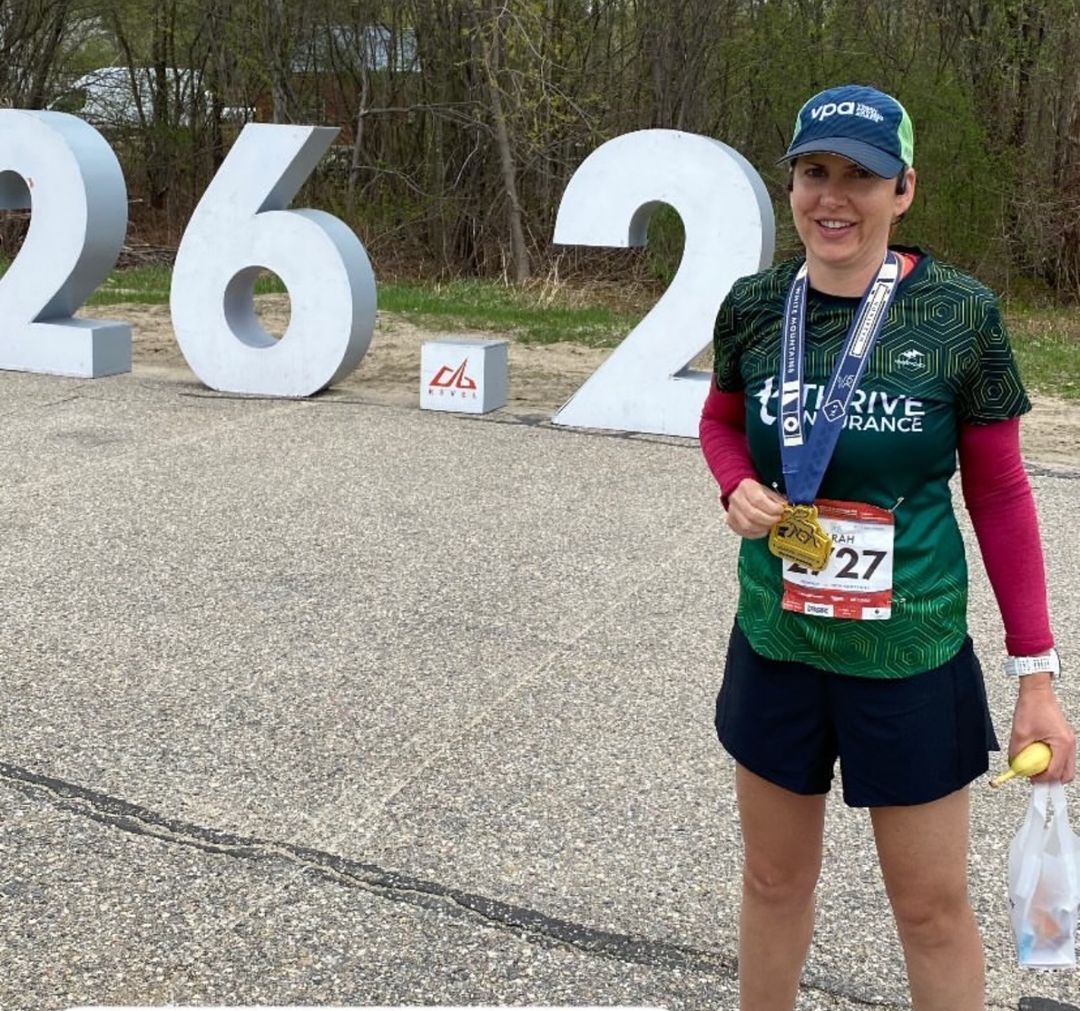 Team VPA Athlete Sarah Tackling Another Marathon