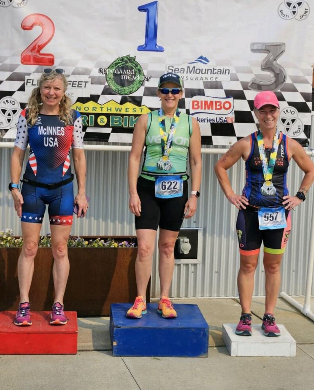 Team VPA Athlete Sandy on the Podium