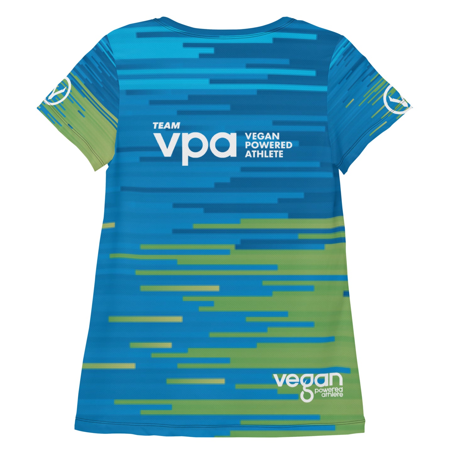 Blue Team VPA Ladies Moisture Management Athletic T-shirt