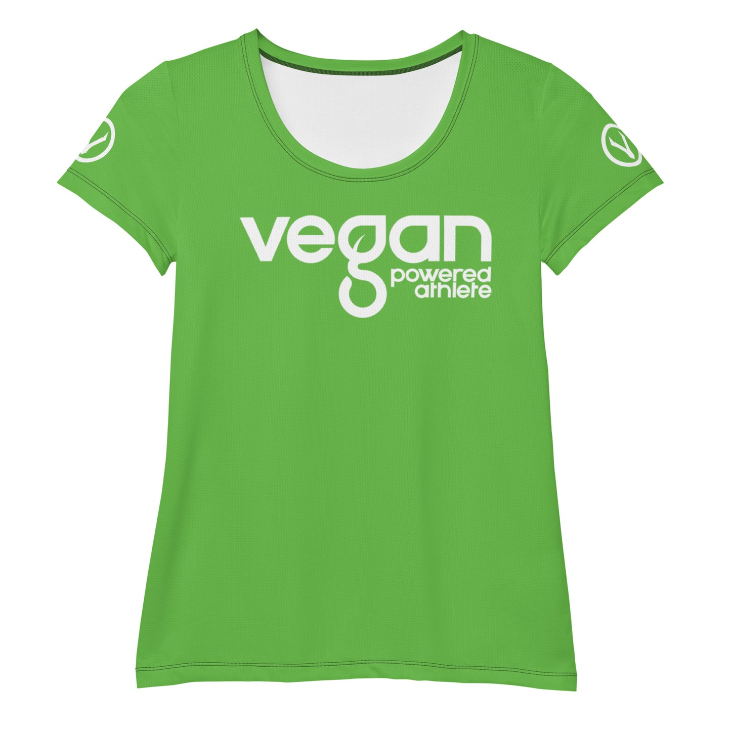 Vegan Powered Athlete Moisture Management Women's Athletic T-shirt