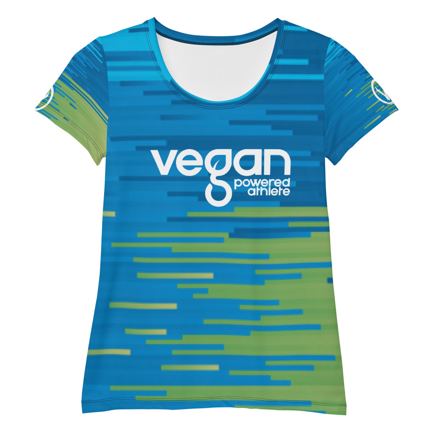 Blue Team VPA Ladies Moisture Management Athletic T-shirt