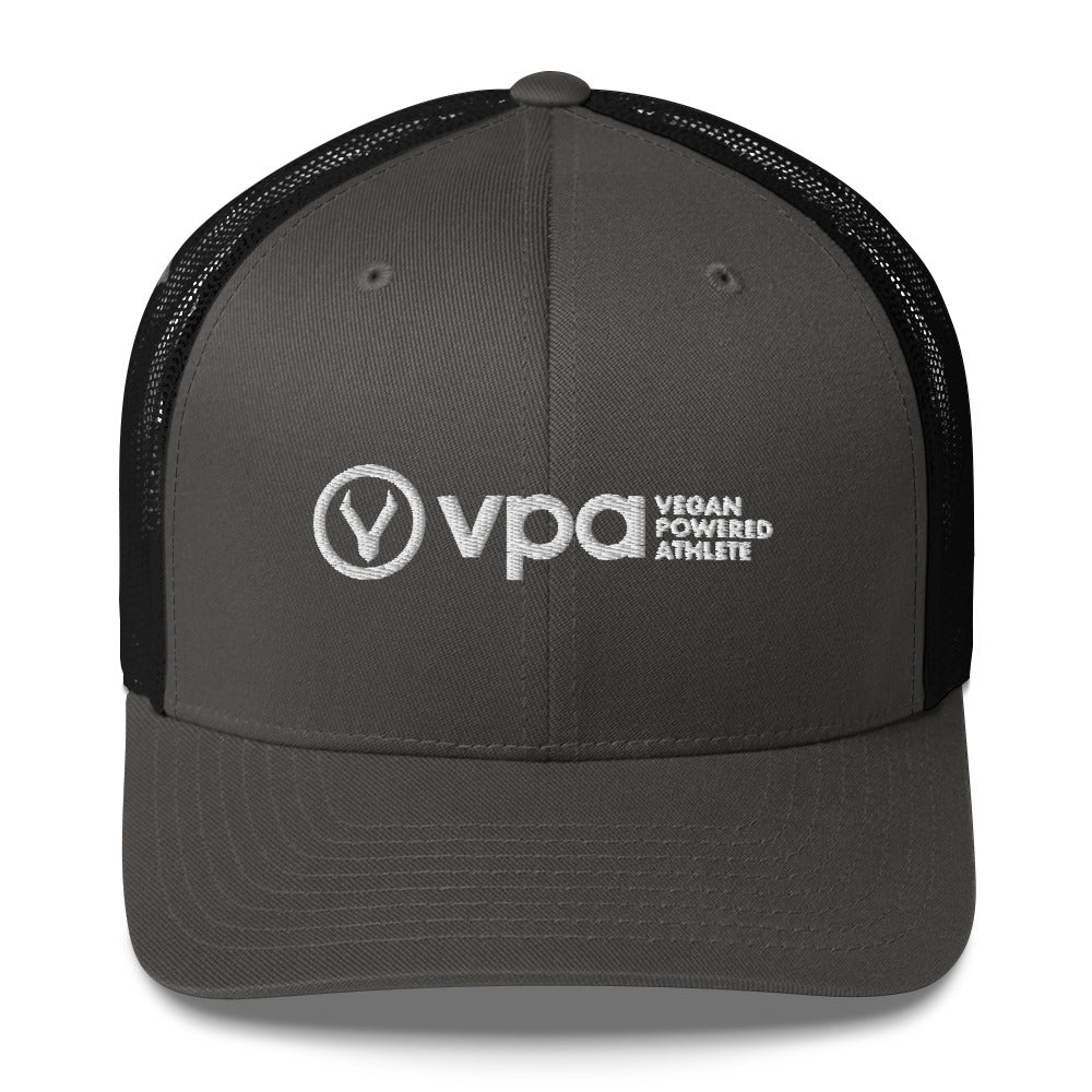 VPA Vegan Powered Athlete Curved Trucker Cap