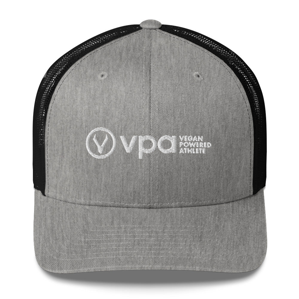 VPA Vegan Powered Athlete Curved Trucker Cap