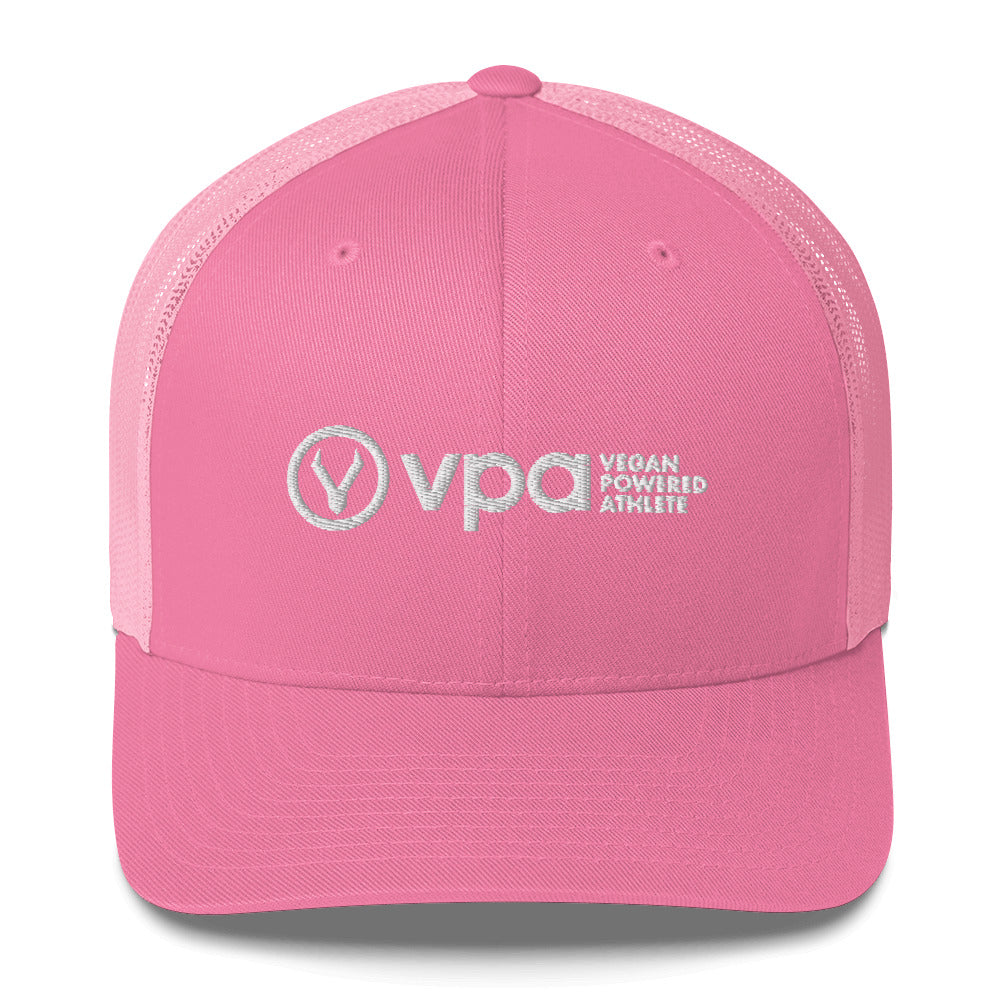 VPA Vegan Powered Athlete Curved Trucker Cap