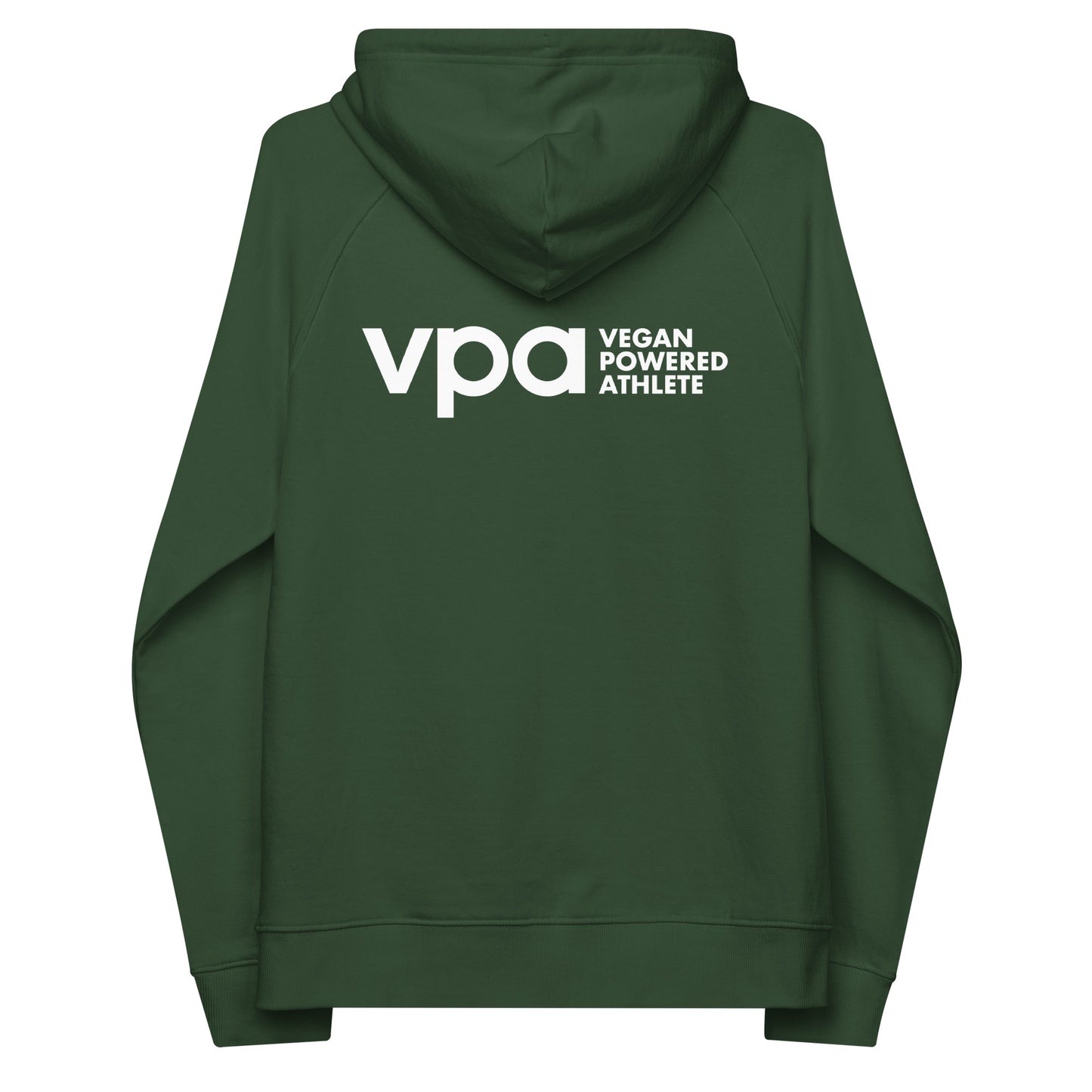 ECO VPA Vegan Powered Athlete Unisex raglan hoodie