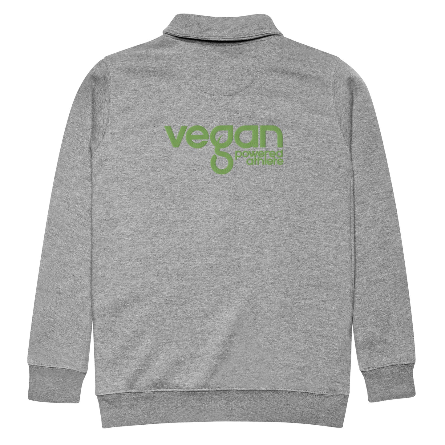 VEGAN powered athlete Unisex fleece pullover