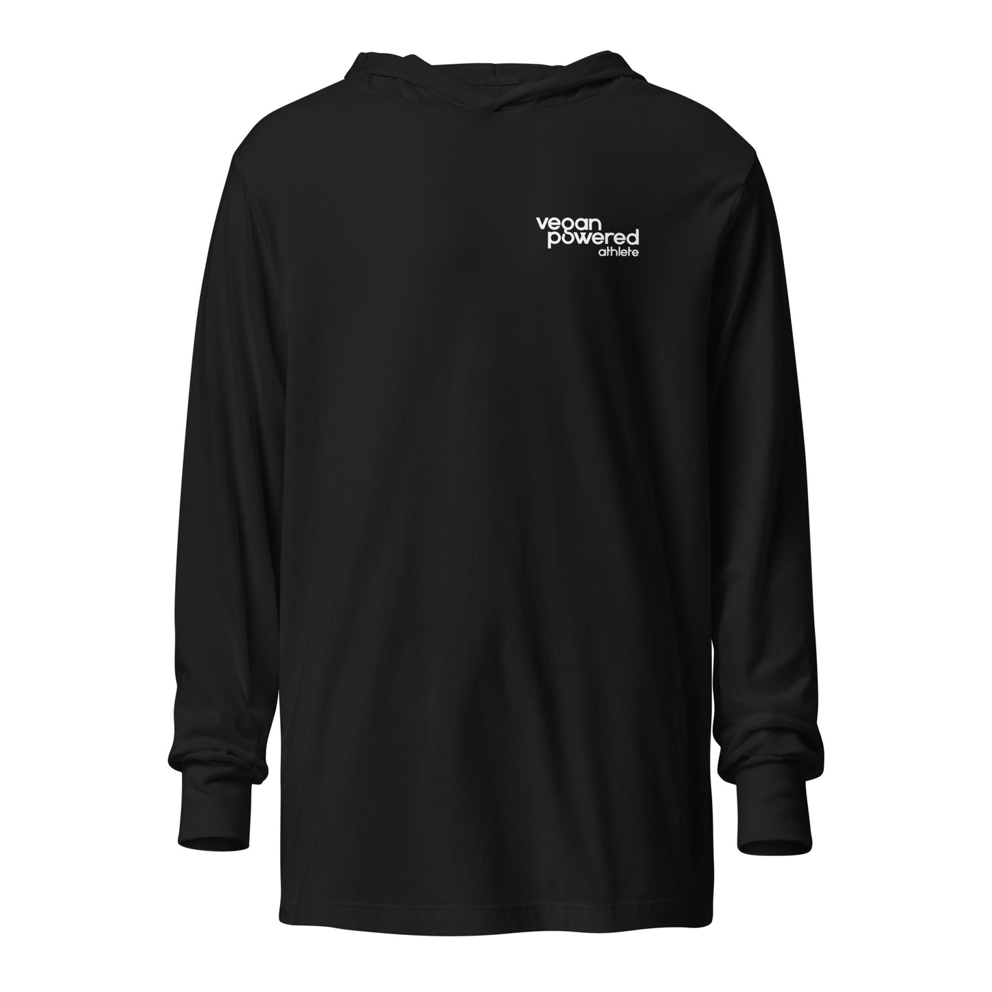 VPA Vegan Powered Athlete Hooded long-sleeve tee