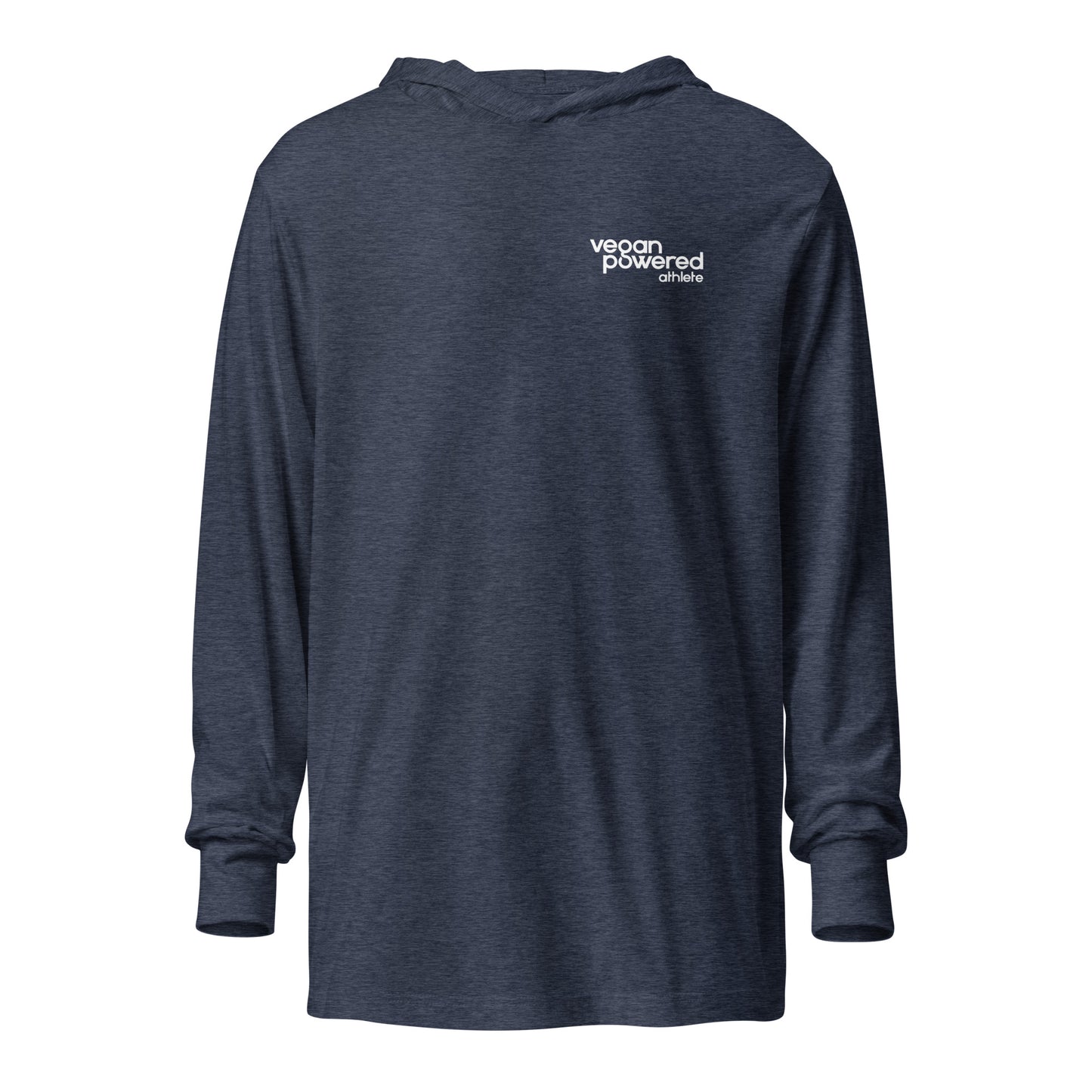 VPA Vegan Powered Athlete Hooded long-sleeve tee