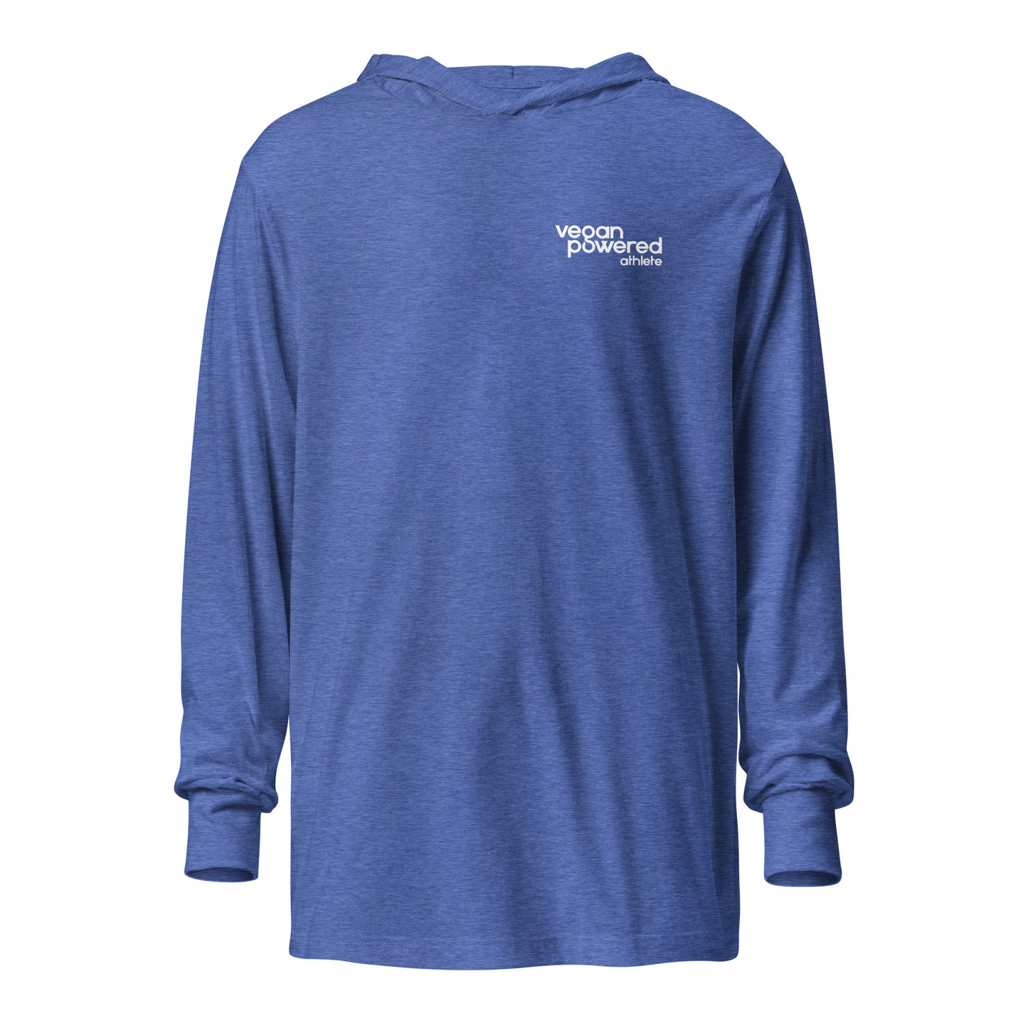 VPA Vegan Powered Athlete Hooded long-sleeve tee