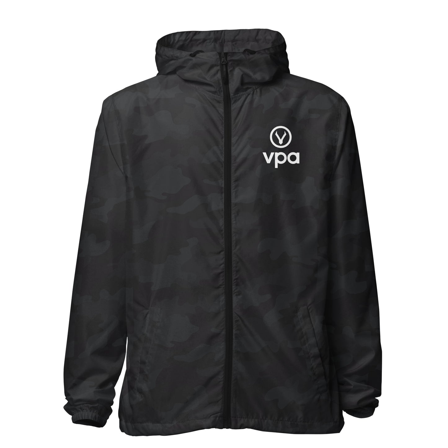vegan powered athlete Unisex lightweight zip up windbreaker