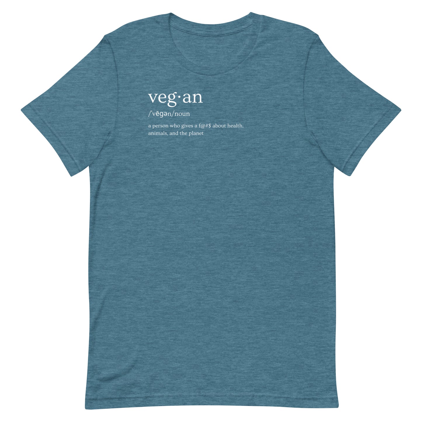 Veg*an Unisex t-shirt