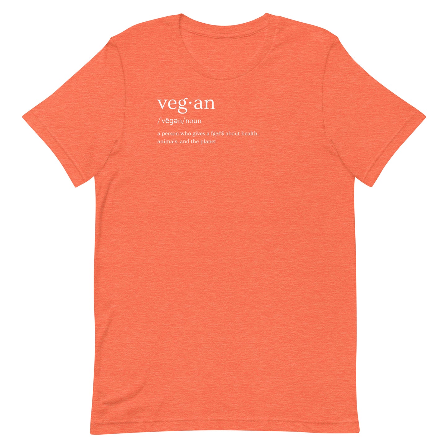 Veg*an Unisex t-shirt