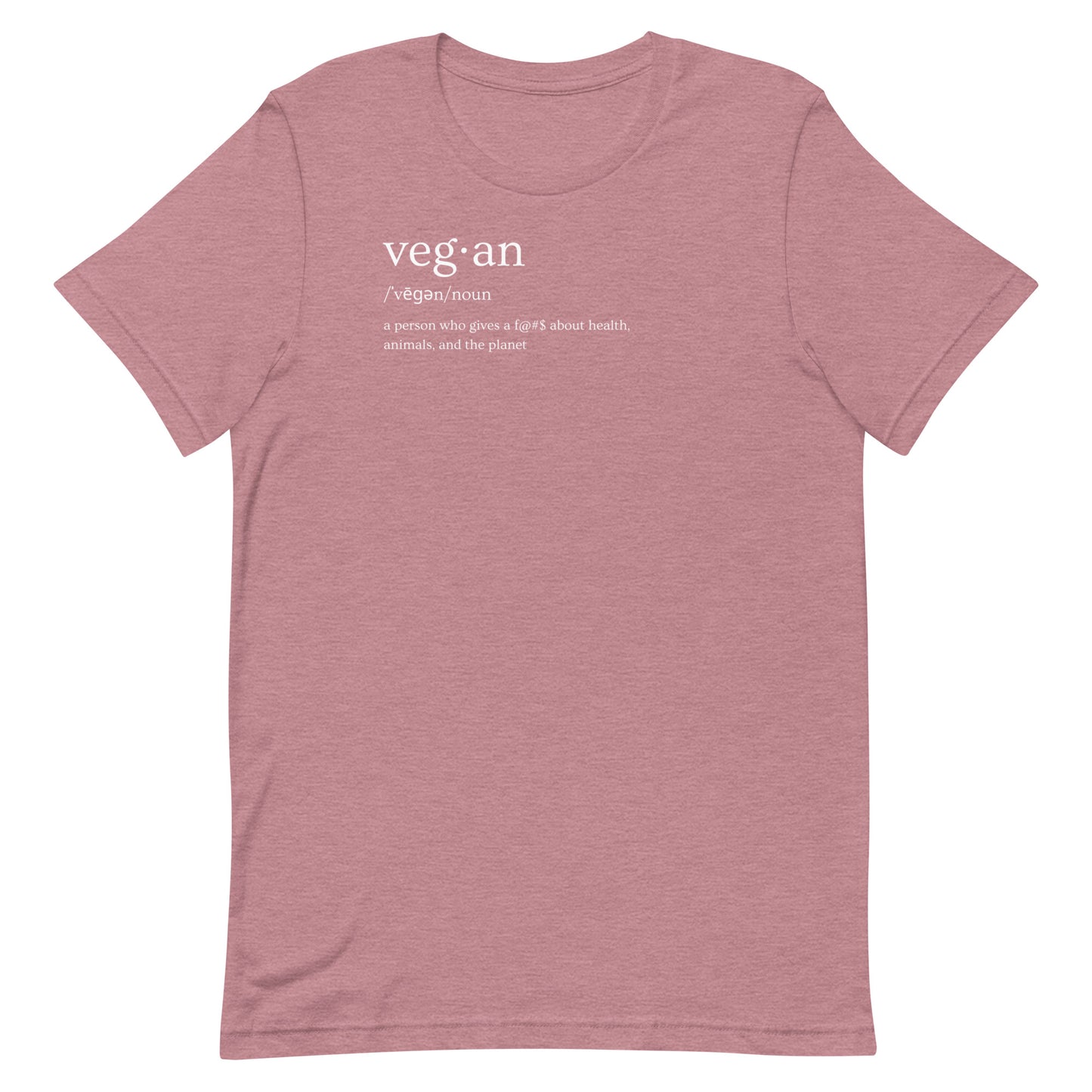 Veg*an Unisex t-shirt