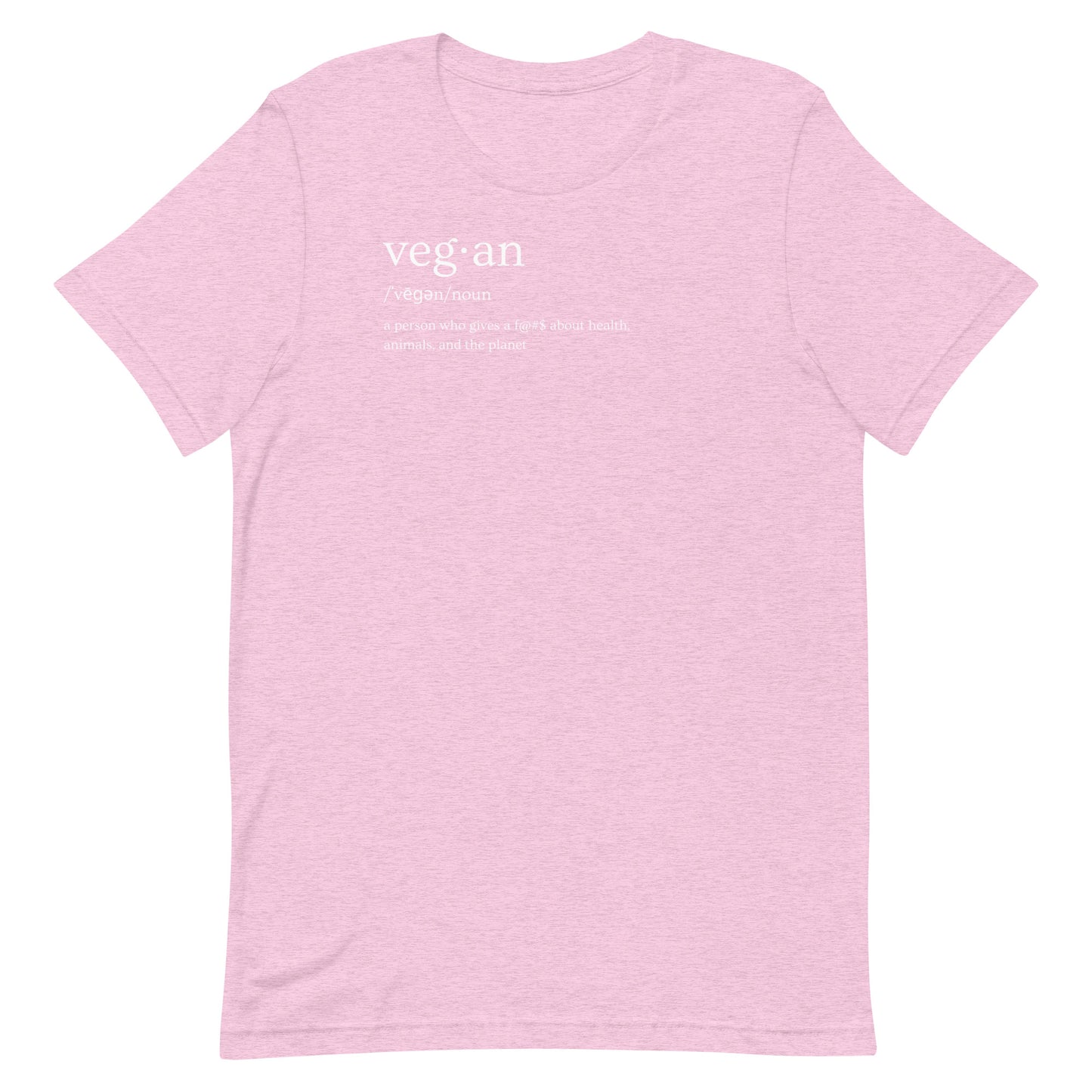 Veg*an Unisex t-shirt