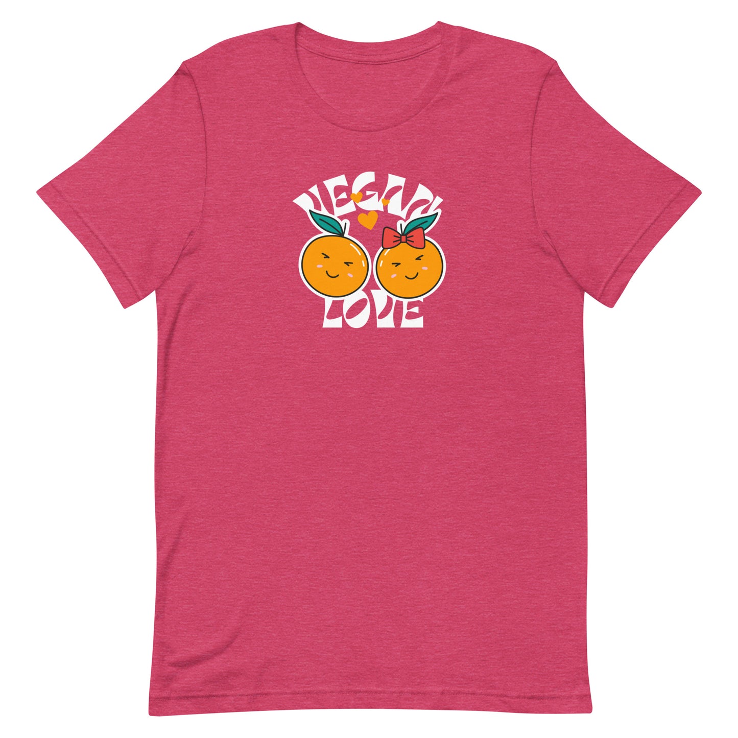 Vegan Love Unisex t-shirt