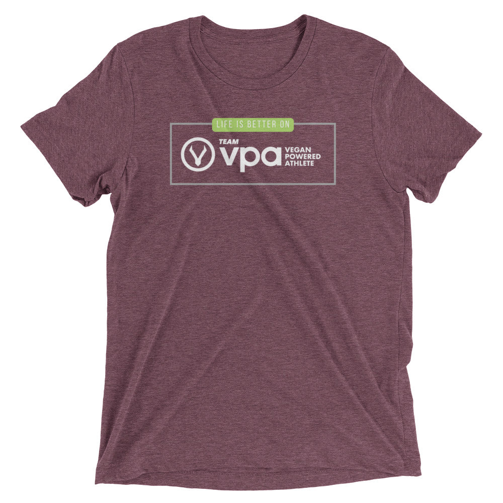Life Is Better On Team VPA Short sleeve t-shirt