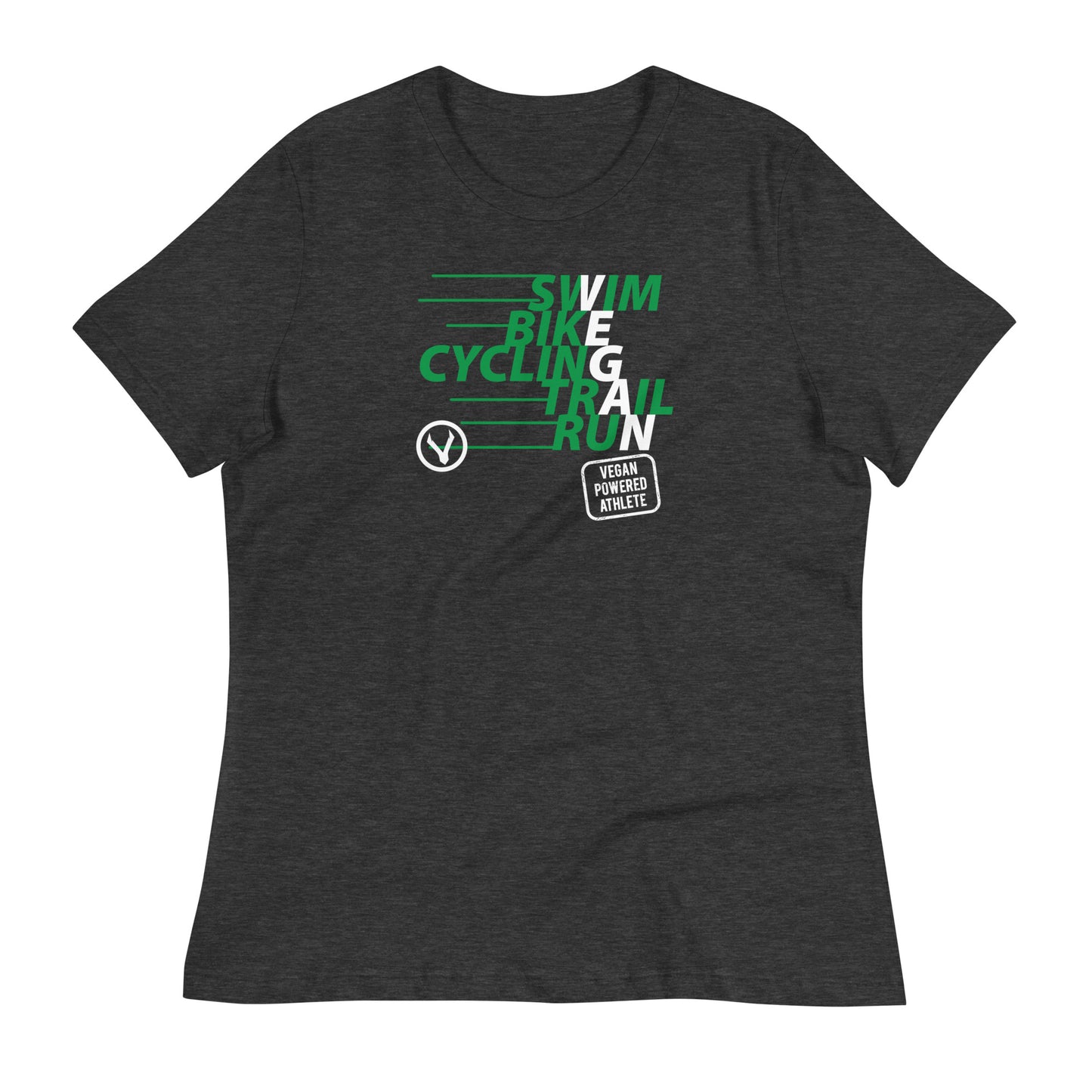 Swim/Bike/Trail/Vegan Women's Relaxed T-Shirt