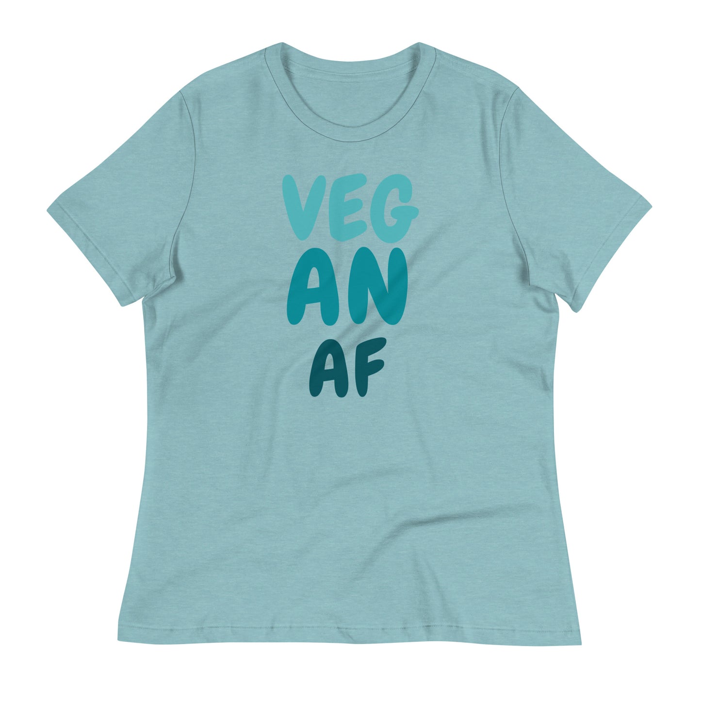 VEG AN AF Women's Relaxed T-Shirt