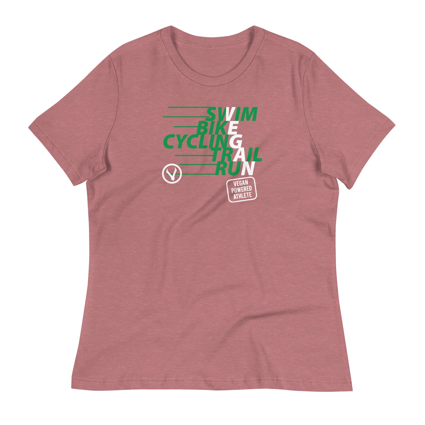 Swim/Bike/Trail/Vegan Women's Relaxed T-Shirt
