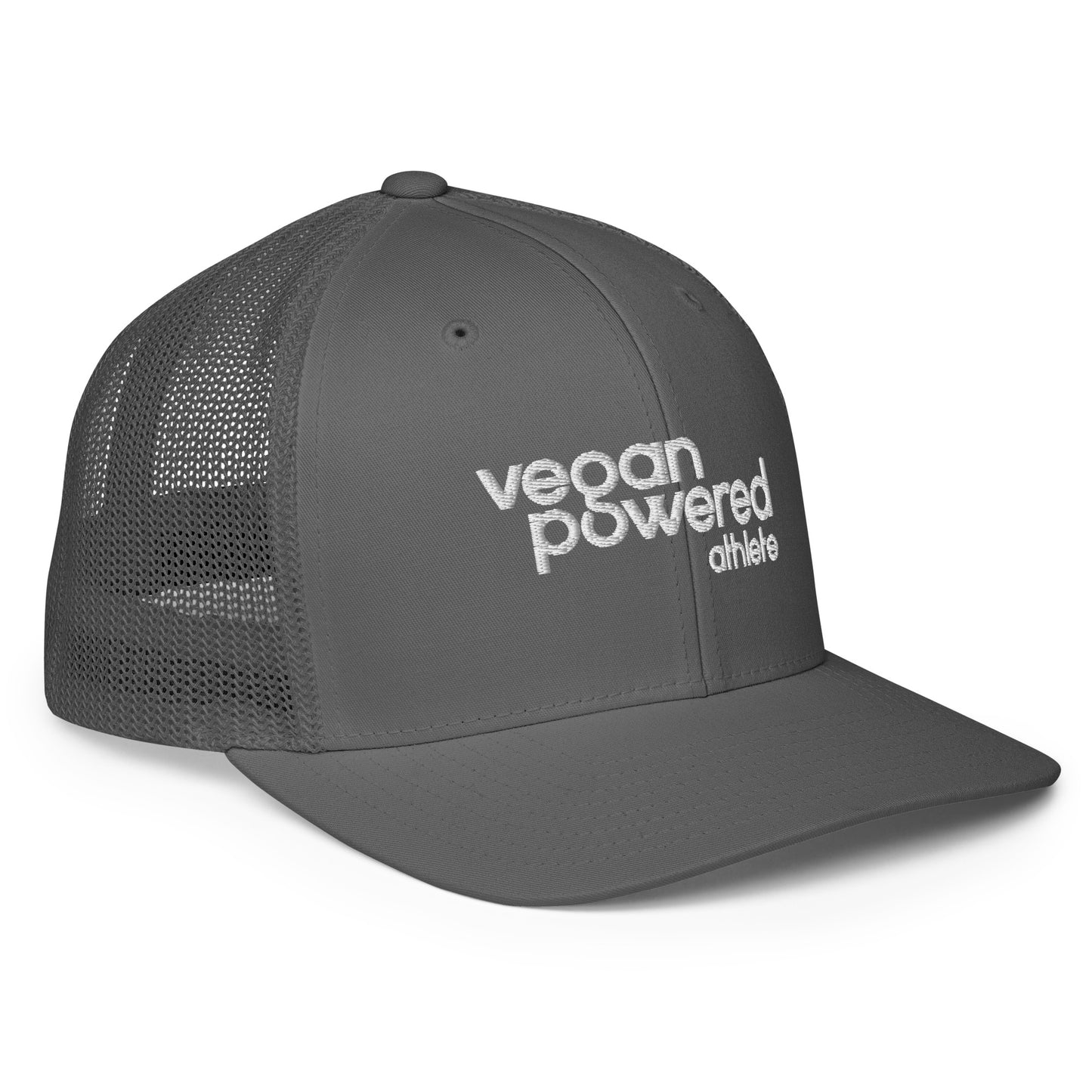 vegan powered athlete Mesh back trucker cap