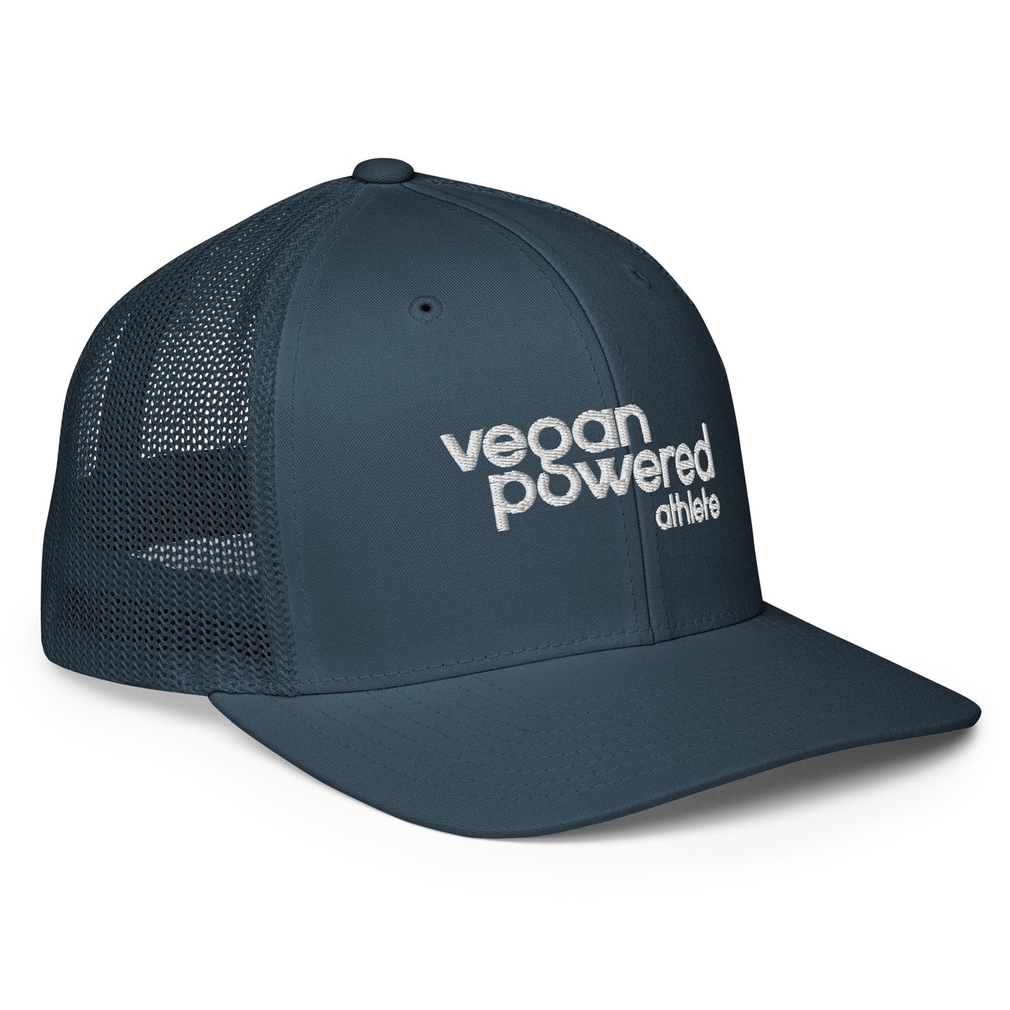 vegan powered athlete Mesh back trucker cap