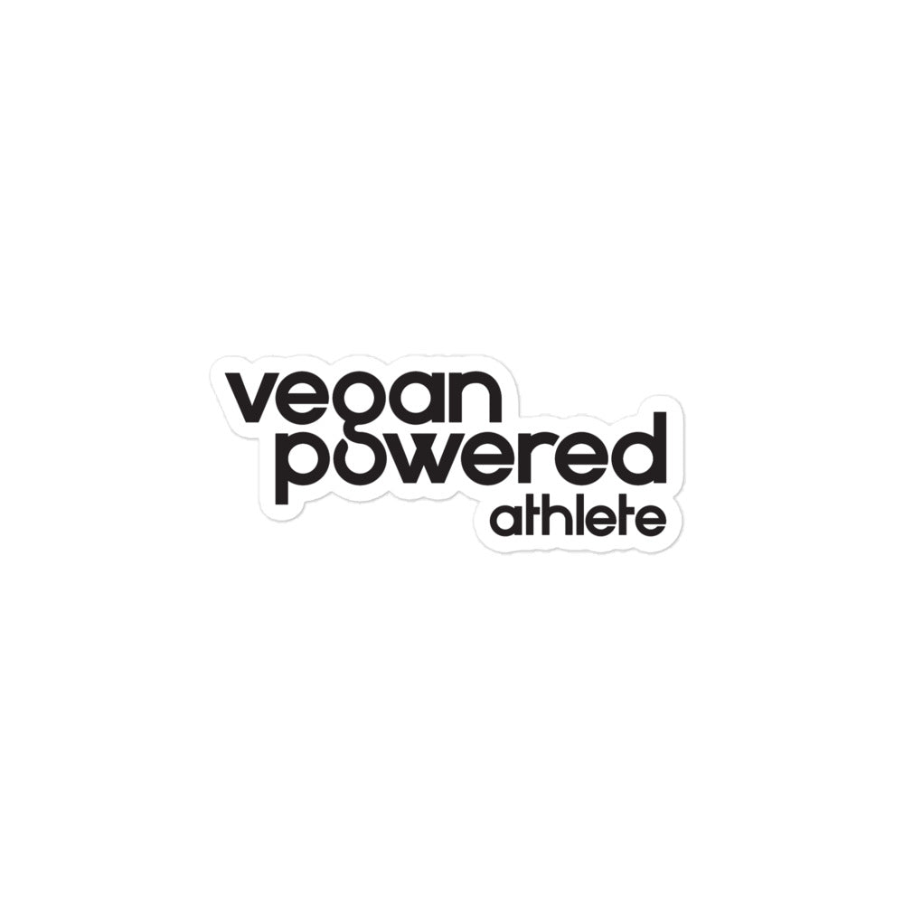 Vegan Powered Athlete sticker