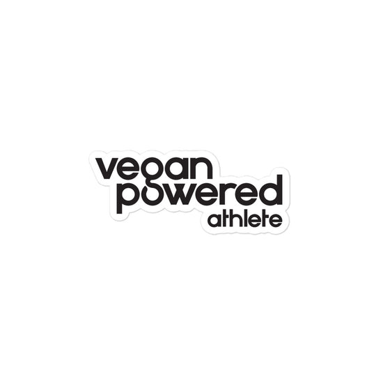 Vegan Powered Athlete sticker