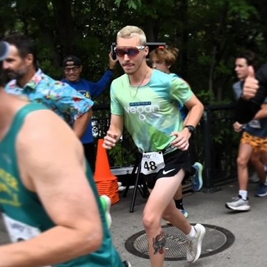 Team VPA Athlete Asher Running to First Place