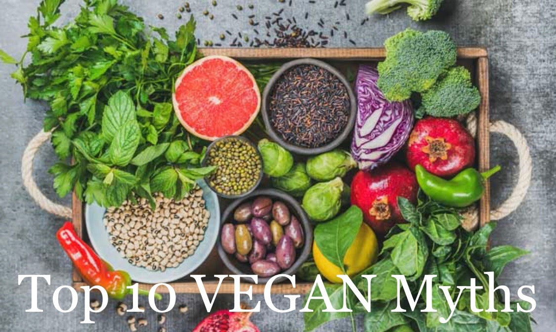 The Top 10 Myths About Going Vegan (and 3 things that are true)