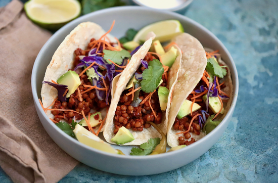 The Benefits of Lentils Plus Spicy Lentil Tacos Recipe from the Vegan Powered Recipe Club