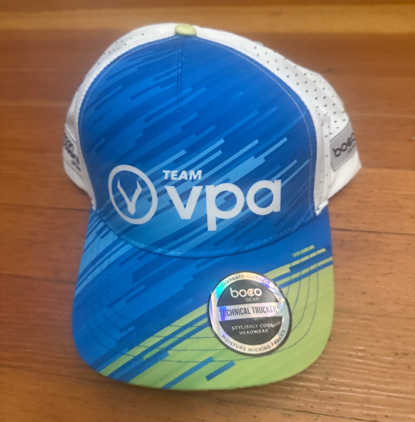 Blue Team VPA Running Trucker Hat