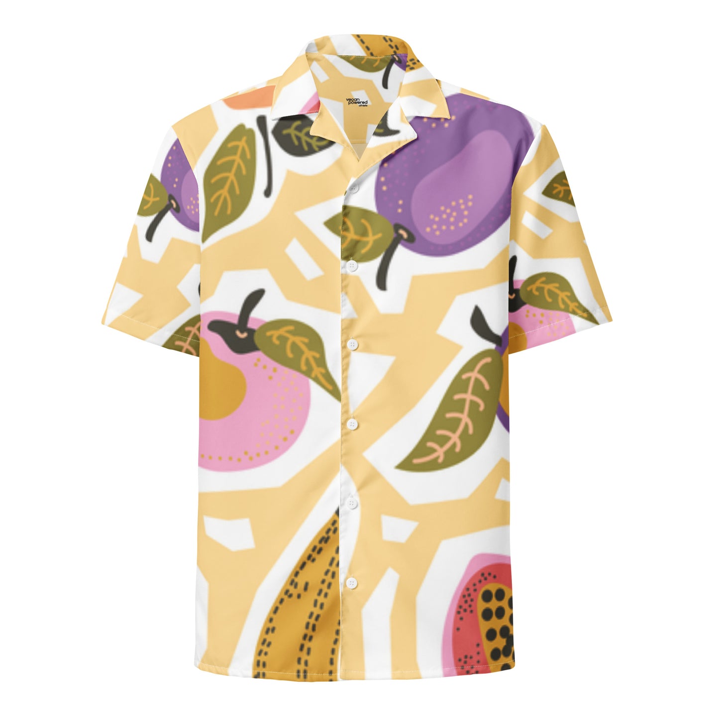 Fruit Haven Moisture Wicking Unisex button shirt