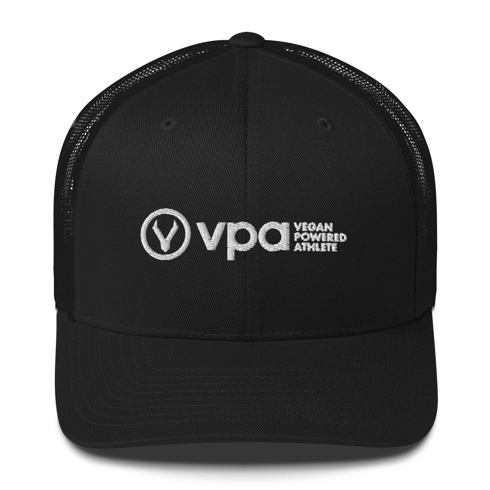 VPA Vegan Powered Athlete Curved Trucker Cap