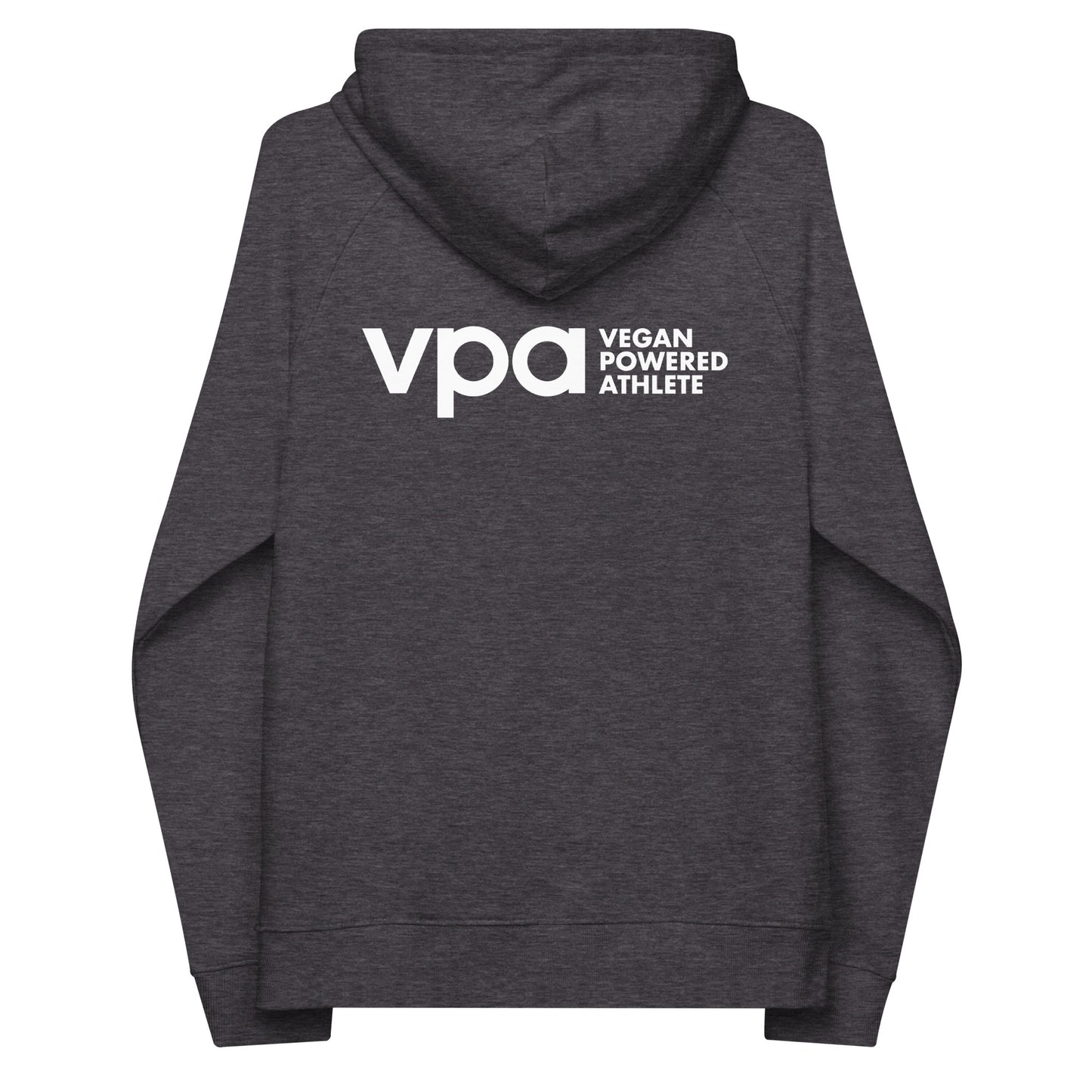 Load image into Gallery viewer, ECO VPA Vegan Powered Athlete Unisex raglan hoodie
