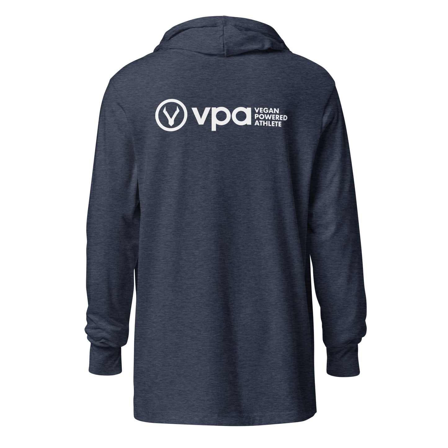 VPA Vegan Powered Athlete Hooded long-sleeve tee