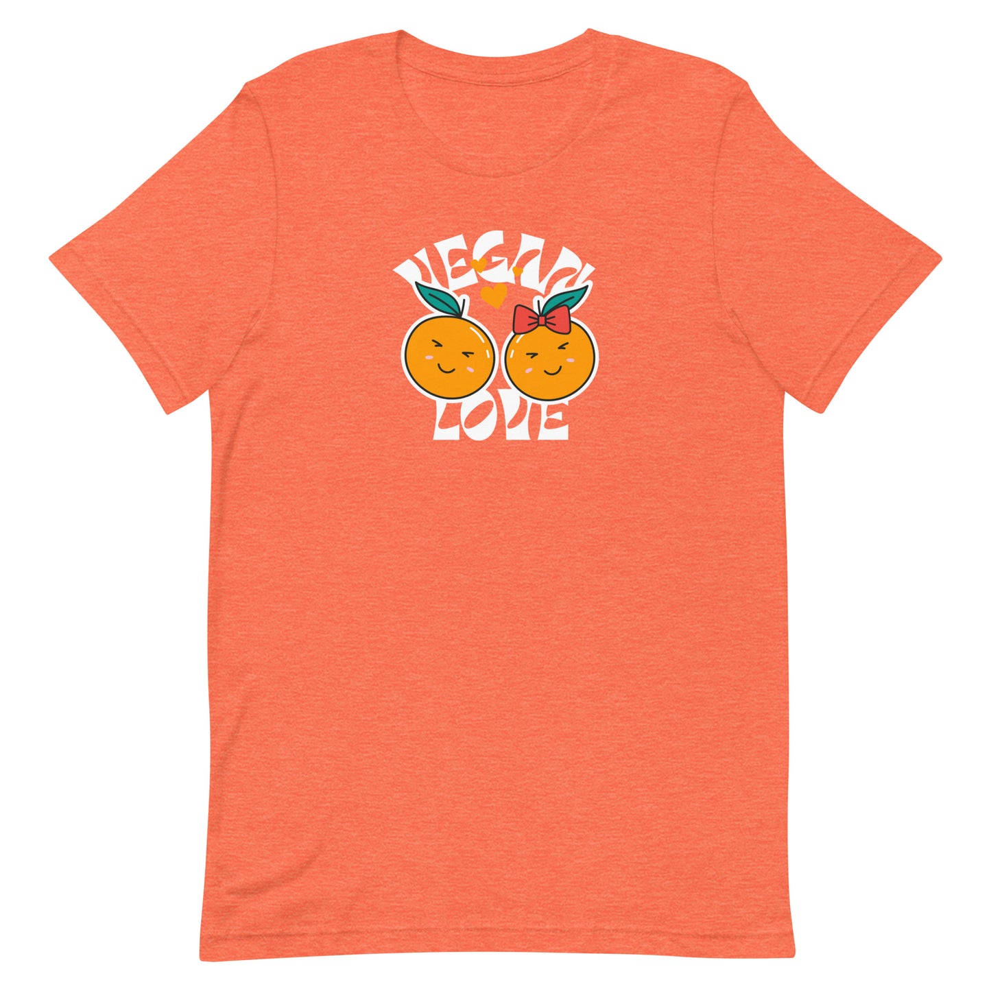 Vegan Love Unisex t-shirt