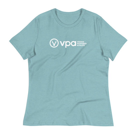 Load image into Gallery viewer, VPA Vegan Powered Athlete Women&amp;#39;s Relaxed T-Shirt
