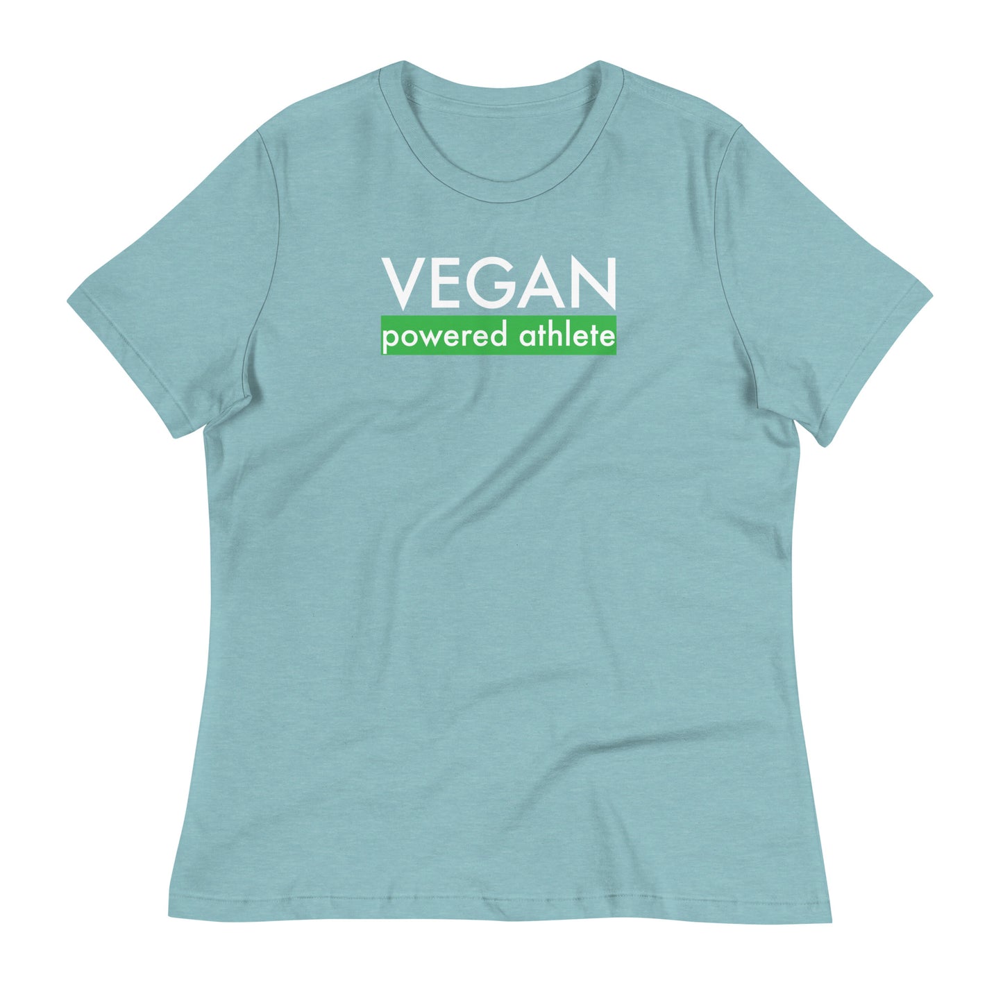 Load image into Gallery viewer, VEGAN powered athlete Women&amp;#39;s Relaxed T-Shirt
