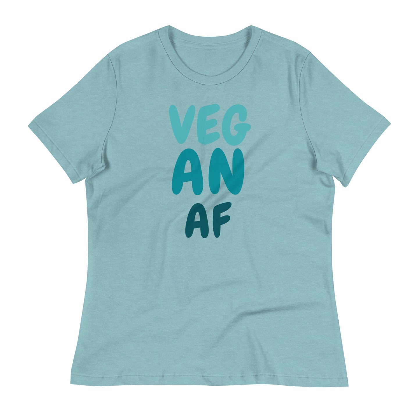 Load image into Gallery viewer, VEG AN AF Women&amp;#39;s Relaxed T-Shirt
