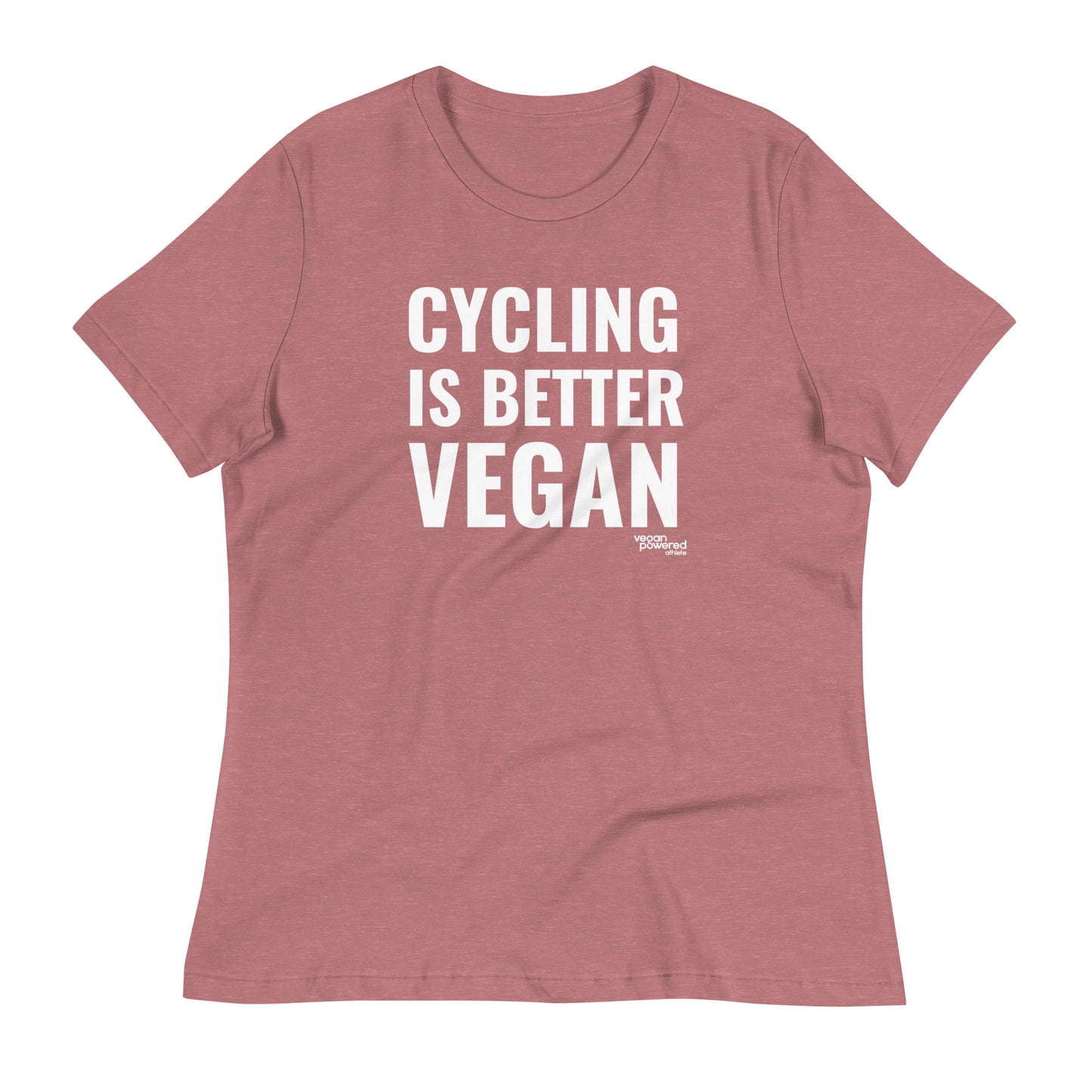 Load image into Gallery viewer, Cycling is better Vegan Women&amp;#39;s Relaxed T-Shirt

