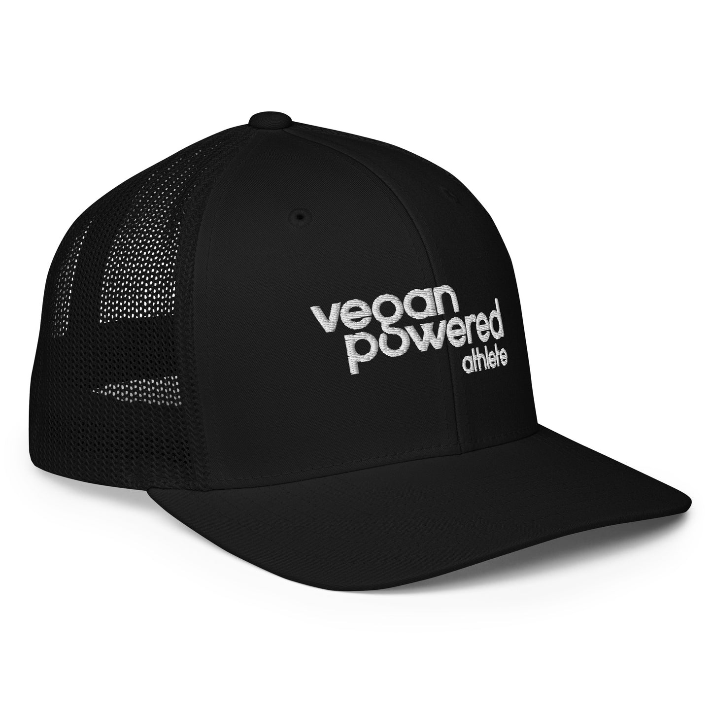 vegan powered athlete Mesh back trucker cap