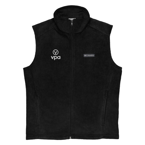Load image into Gallery viewer, Wildebeest Stacked VPA Men’s Columbia fleece vest - Embroidered
