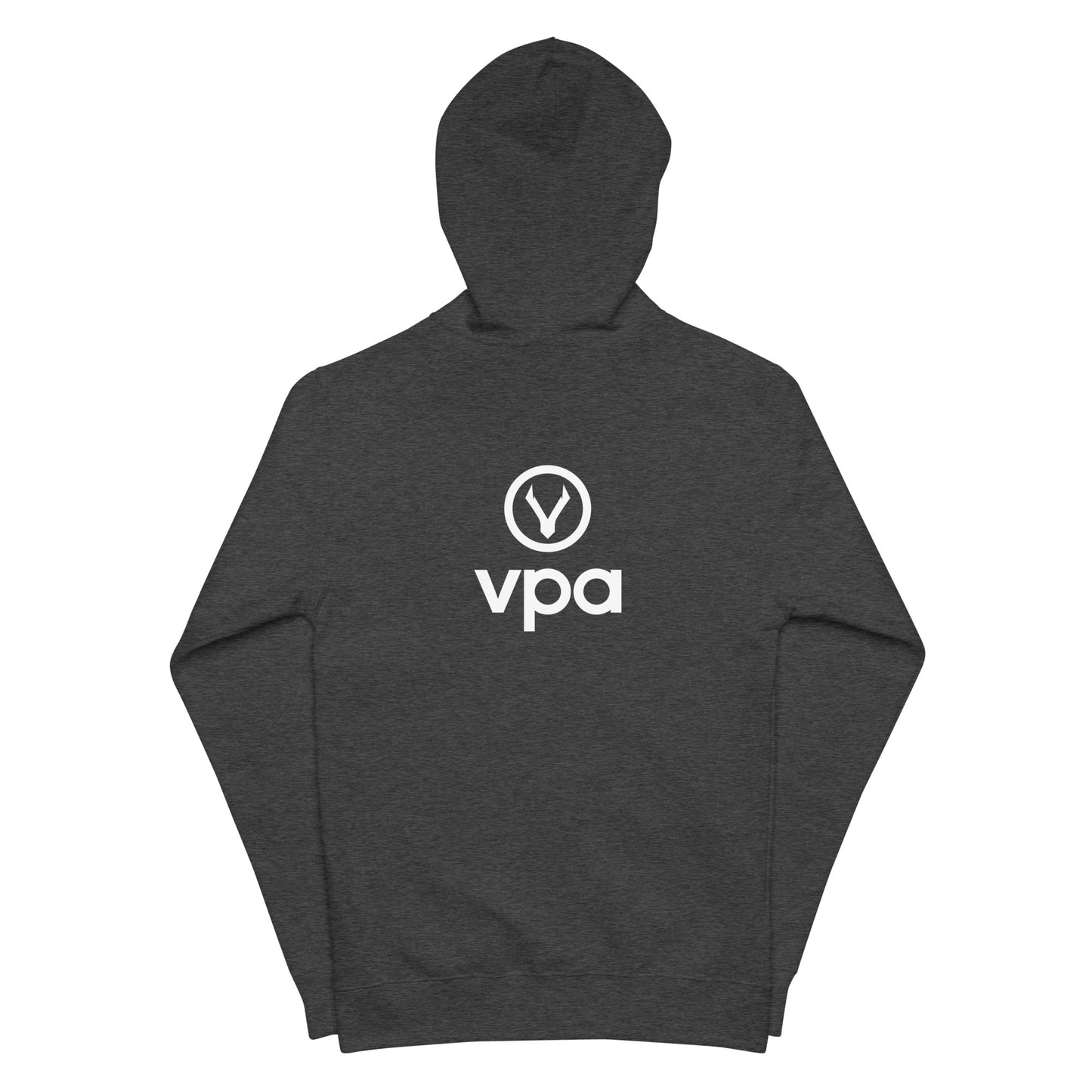 Wildebeest Stacked VPA Unisex fleece zip up hoodie