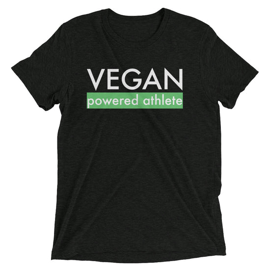 VEGAN powered athlete Short sleeve t-shirt - GREEN